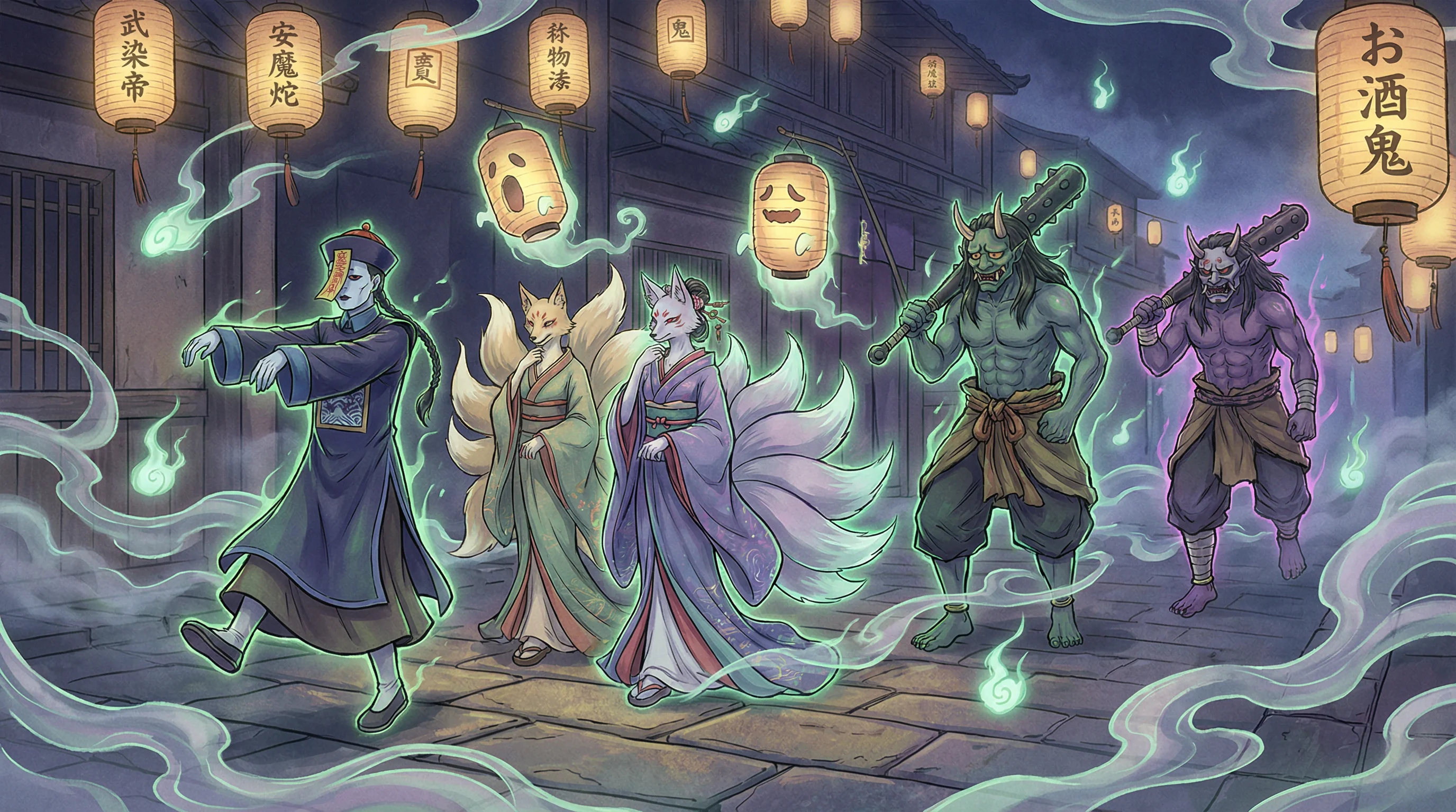 百鬼夜行 - 小草在线观看免费观看 中日鬼怪动漫